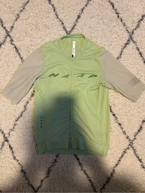 MAAP Light Green Cycling Jersey